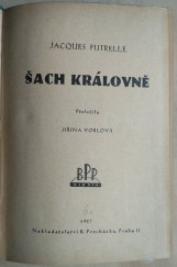 kniha Šach královně, B. Procházka 1927