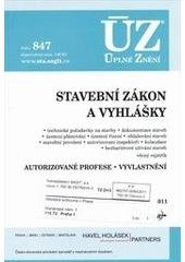 kniha Stavební zákon a vyhlášky technické požadavky na stavby, dokumentace staveb, územní plánování, územní řízení, ohlašování staveb, stavební povolení, autorizovaní inspektoři, kolaudace, bezbariérové užívání staveb, věcný rejstřík : autorizované profese, vyvlastnění : podle stavu k 1, Sagit 2011