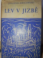 kniha Lev v jizbě [výbor z novel], Vyšehrad 1940