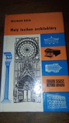 kniha Malý lexikon architektúry, Tatran Bratislava 1971