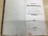 kniha Záhuba rodu Přemyslovského tragedie ve čtyrech jednáních, Jaroslav Pospíšil 1851
