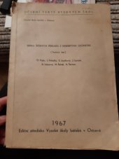 kniha Sbírka řešených příkladů z deskriptivní geometrie Textová část : Určeno pro posl. všech fakult., Vysoká škola báňská 1969