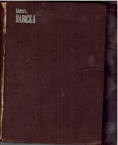 kniha Vybrané spisy Boženy Němcové. Díl V., - Babička, Emil Šolc 1915