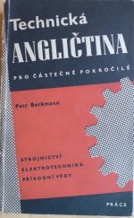 kniha Technická angličtina pro částečně pokročilé, Práce 1949