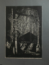 kniha Oslavany 5 dřevorytů, Graf. Klub pro Moravu 