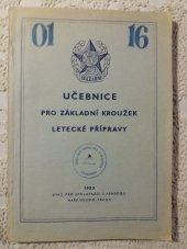 kniha Učebnice pro základní kroužek letecké přípravy, Naše vojsko 1953