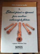 kniha Lidové písně v úpravě pro soubor zobcových fléten, Sonus 2003