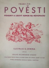 kniha Pověsti, pohádky a lidový humor na Novopacku, Okresní školní výbor 1935
