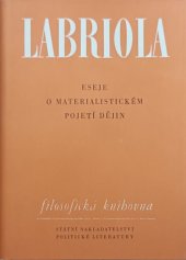 kniha Eseje o materialistickém pojetí dějin, SNPL 1961