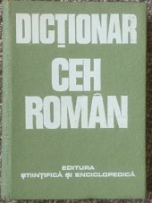 kniha Dictionar Ceh Roman česko - rumunský slovník, Editura Stiintifica si Enciclopedica Bucuresti 1978