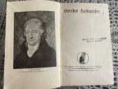 kniha Goethes Farbenlehre, Eugen Diederichs 1928