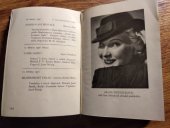 kniha Ročenka Kruhu solistů Městských divadel pražských. Roč. 14. 1937, Kruh solistů Městských divadel pražských 1937