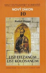 kniha List Efezanům List Kolosanům, Karmelitánské nakladatelství 2000