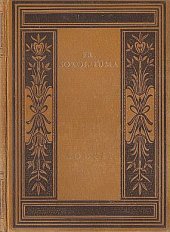 kniha Soucit 1. román z valašských hor, Julius Albert 1933