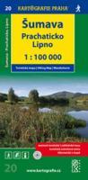 kniha Šumava - Prachaticko, turistická mapa č. 20, 1 : 100 000, Kartografie 2013