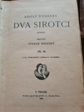 kniha Dva sirotci  Díl III. , F. Šimáček 1910