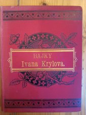 kniha Bajky Ivana Krylova v devíti knihách, Alois Wiesner 1886