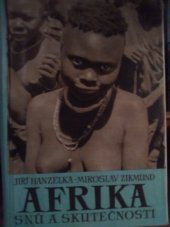 kniha Methodické poznámky pro uspořádání besedy o knize Afrika snů a skutečnosti od Jiřího Hanzelky a Miroslava Zikmunda, Výzkumný osvětový ústav 1953