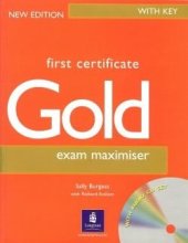 kniha First Certificate Gold New edition Exam Maximiser with Key and Audio CD, Longman 2000