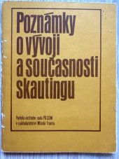 kniha Poznámky o vývoji a současnosti skautingu, Mladá fronta 1976
