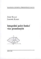 kniha Integrální počet funkcí více proměnných, Masarykova univerzita 2009
