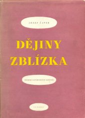 kniha Dějiny zblízka soubor satirických kreseb, Fr. Borový 1949