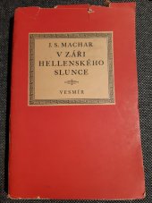 kniha V záři hellenského slunce 1905-1906, Vesmír 1940