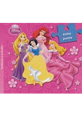 kniha Disney princezny kniha puzzle, Egmont 2012