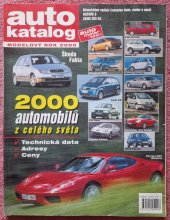 kniha Autokatalog modelový rok 2000, Motorpress 1999