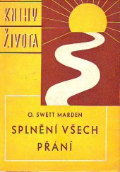 kniha Splnění všech přání, Jos. R. Vilímek 1936