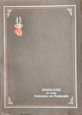 kniha  Genealogie der Familie Podstatzky von Prusinowitz, Podstatzky-Liechtenstein 1936