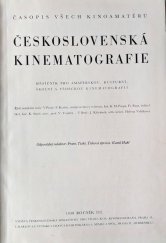 kniha Československé kinematografie časopis všech kinoamatérů svázaný ročník III. (1938), Československá společnost pro vědeckou kinematografii 1938