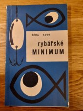 kniha Rybářské minimum, SZN 1972