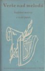 Verše nad melodií