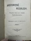 HISTORICKÉ ROZHLEDY