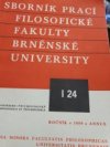 Sborník prací Filozofické fakulty brněnské univerzity.