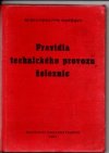 Pravidla technického provozu železnic