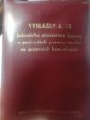Vyhláška federálního ministerstva dopravy ze dne 18. května 1972 č. 32/1972 Sb., o podmínkách provozu vozidel na pozemních komunikacích