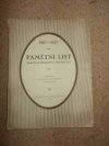 1907 - 1927 PAMĚTNÍ LIST sdružení peněžního úřednictva