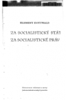 Za socialistický stát, za socialistické právo