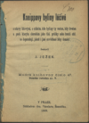 Kneippovy byliny léčivé s názvy lidovými, s udáním, kde byliny rostou, kdy kvetou a proti kterým chorobám jako thé, prášky nebo tresti atd. se doporučují, jakož i jiné osvědčené léky domácí