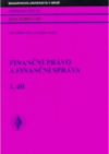 Finanční právo a finanční správa