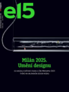 E15 Milán 2025 Umění designu