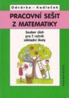 Pracovní sešit z matematiky