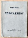 Studie a kritiky