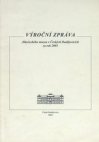 Výroční zpráva Jihočeského muzea v Českých Budějovicích za rok 2003