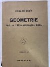Geometrie pro I.-III. třídu středních škol =