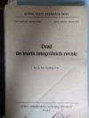 Úvod do teorie integrálních rovnic