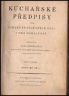 Kuchařské předpisy pro žákyně kuchařských škol i pro domácnost