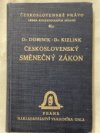 Československý směnečný zákon ze dne 13. prosince 1927, čís. 1. Sbírky zákonů a nař. státu československého, roč. 1928